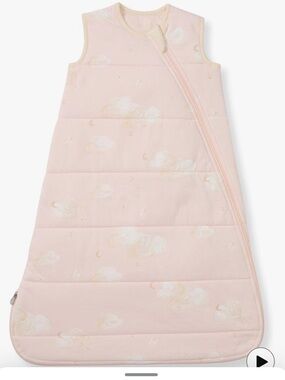 Burt’s Bees Baby Beekeeper Sleep Sack – Organic Cotton – Pink Clouds – EUC